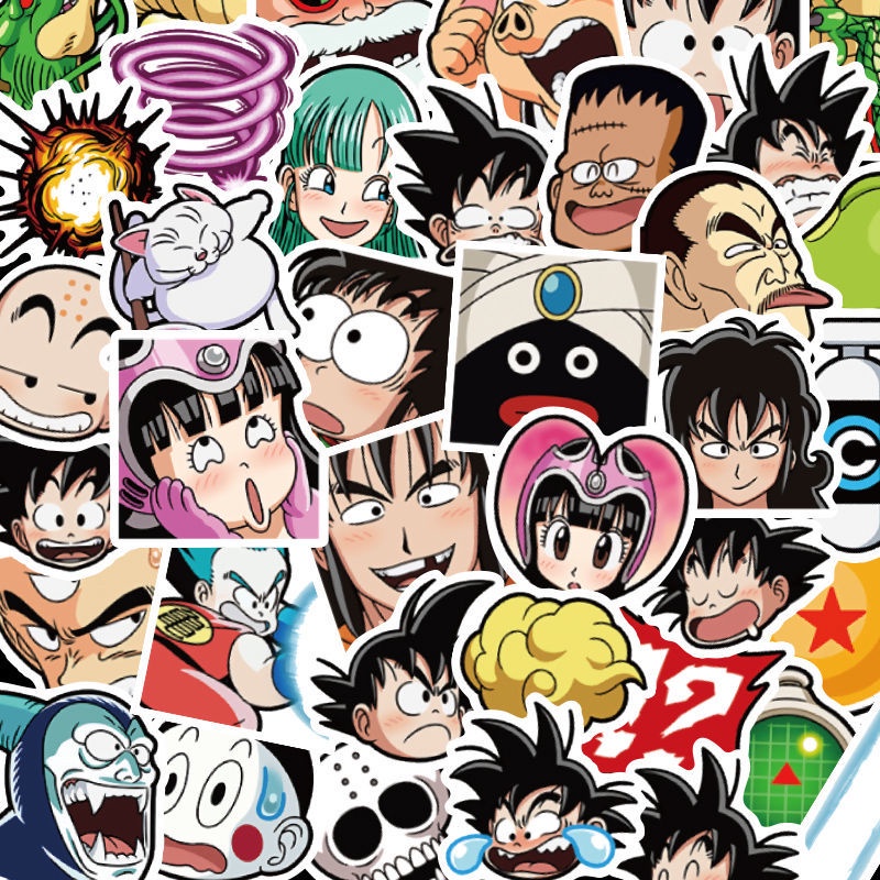 40 Jepang anime Dragon Ball stiker in bagasi sepeda notebook anime stiker koper stiker cangkir air s