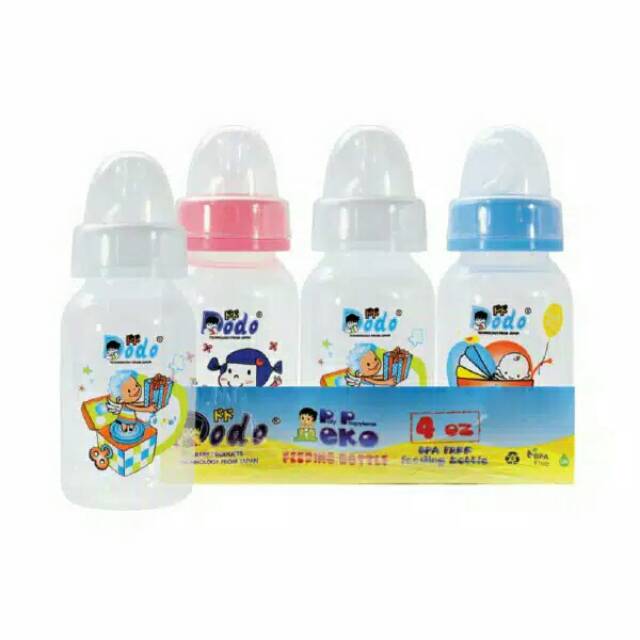 Dodo Botol Minum Bayi 125 Ml 4 OZ