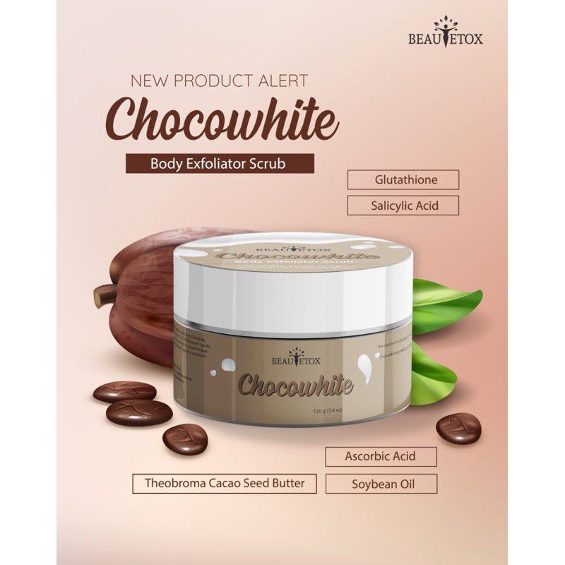 BEAUTETOX SCRUB ORIGINAL BPOM - JASMINE - WHITEMILKY - CHOCOWHITE 120 GRAM