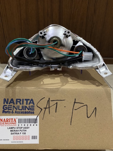 Narita - Lampu Stop Belakang Assy Satria FU Lama / Barong