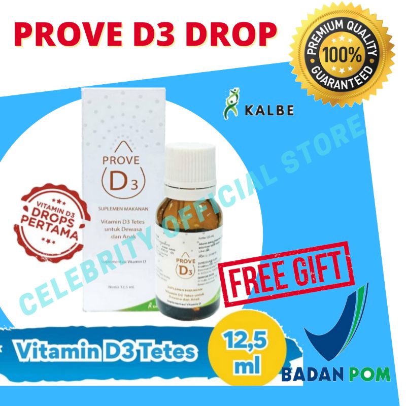 PROVE D3 DROP VITAMIN D3 1000 IU TETES 12.5 ML