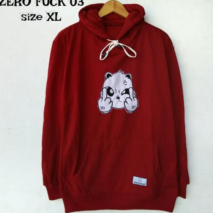 ↯ Jaket sweater Hoodie Zero Heroes FCK jaket panda / panda fuck / zero heroe panda fuck polos L XL ㅑ