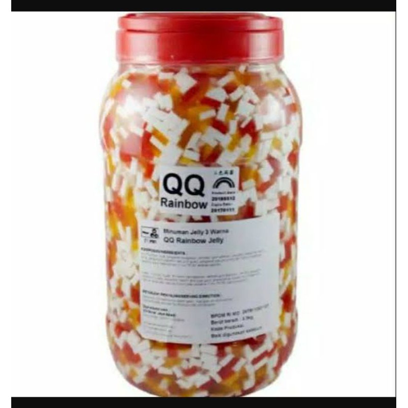 

QQ Rainbow Jelly 3.3 Kg/Jelly Rainbow