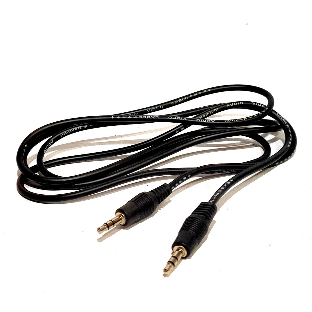 KABEL AUX AUDIO 3.5MM KONEKTOR 1 IN 1 SPEKER HP / COLOKAN MUSIK MOBIL