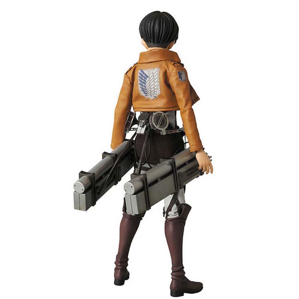 Lanfy Mainan Action Figure Levi Ackerman Bahan PVC Untuk Dekorasi Rumah Attack on Titan