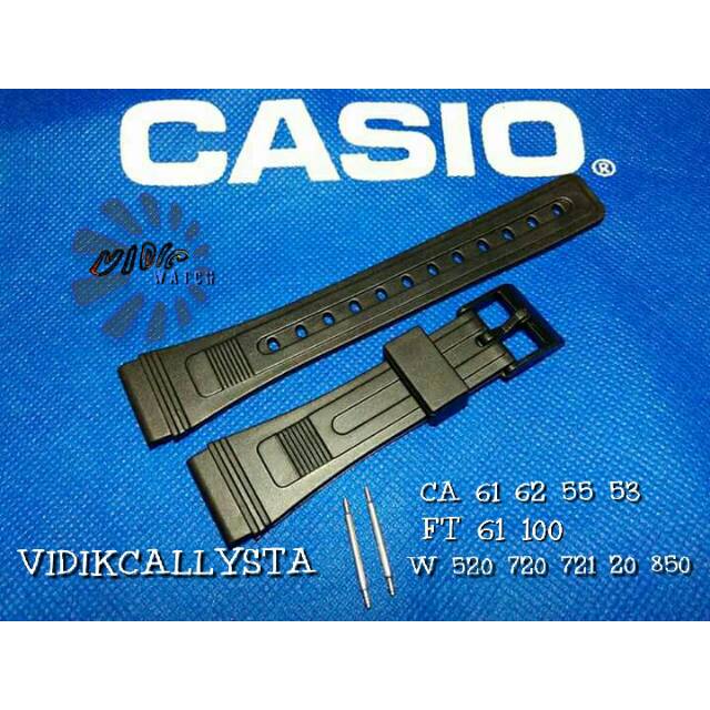 STRAP CASIO CALCULATOR KALKULATOR CA 62 61 55 53  CA53 CA55 CA61 CA62 FT61 FT 100 FT100 GRATIS PEN