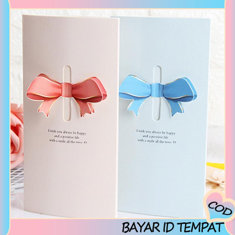 COD❤️ Kartu Ucapan Natal / Tahun Baru / Valentine / Musim Gugur Motif Hati A.one