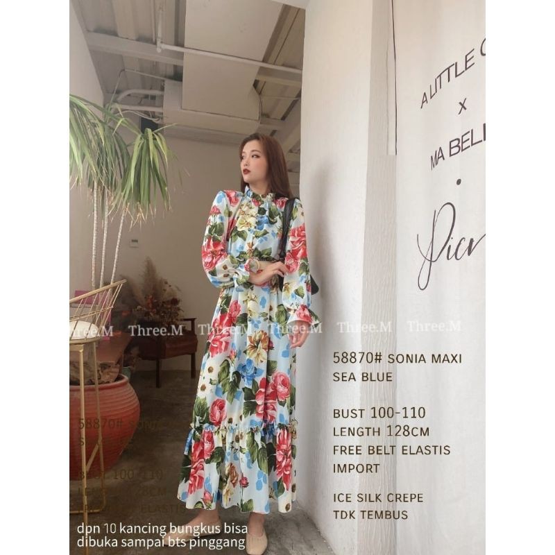 Sonia Maxi Dress Import 58870-8