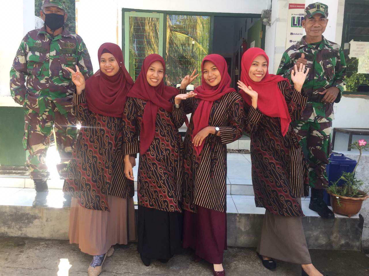 Tey-17 Batik Wanita Asj Sa Hrb026 Kenongo Kemeja Tosca Pendek