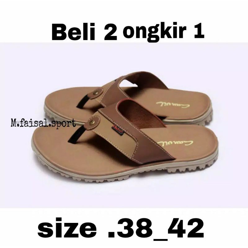 SANDAL JAPIT PRIA/ MONDAY /KEKINIAN /SANDAL JAPIT KULID-1