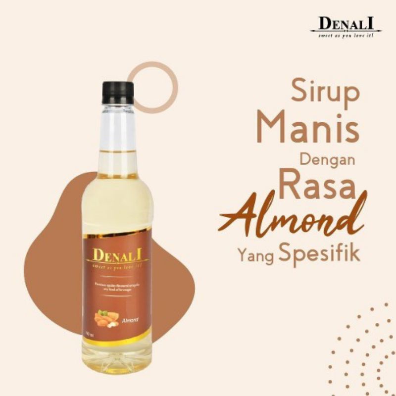 

Denali Almond Syrup 750ml