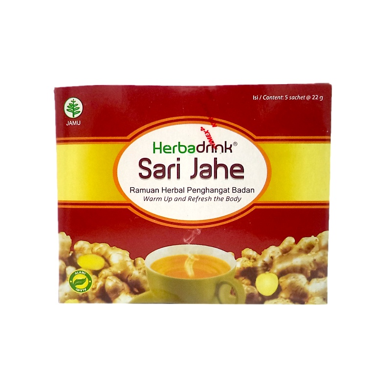 

Herbadrink Mn Sari Jahe Ktk 5X18Gr