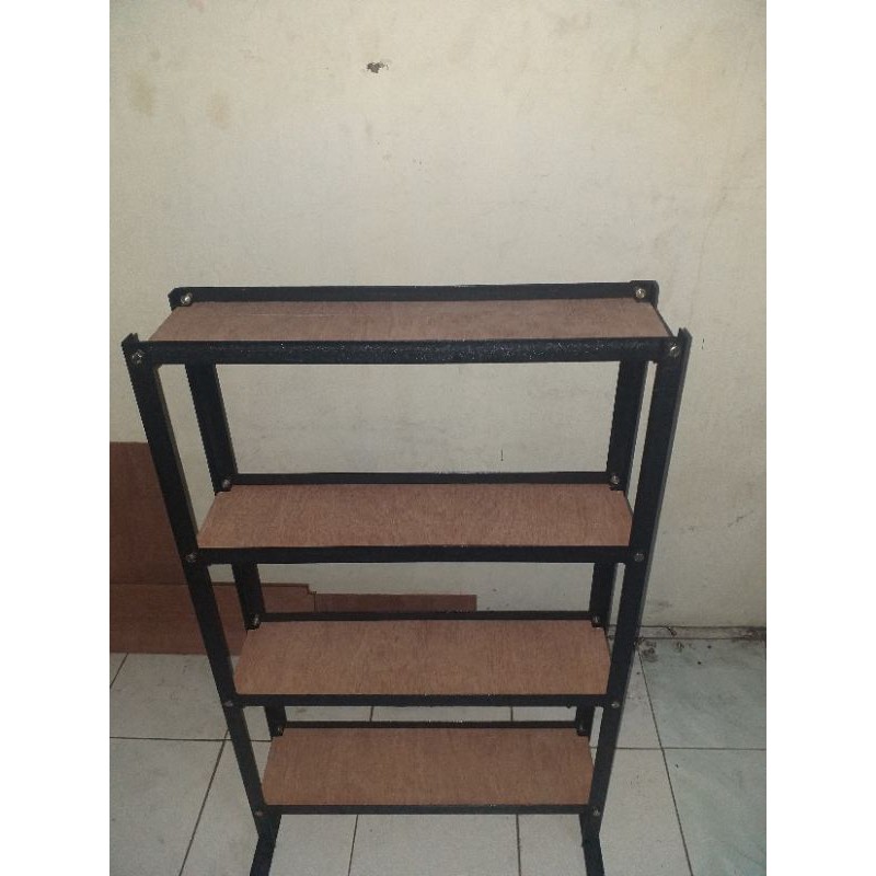 Rak ikan cupang murah 4 susun panjang 60cm bongkar pasang