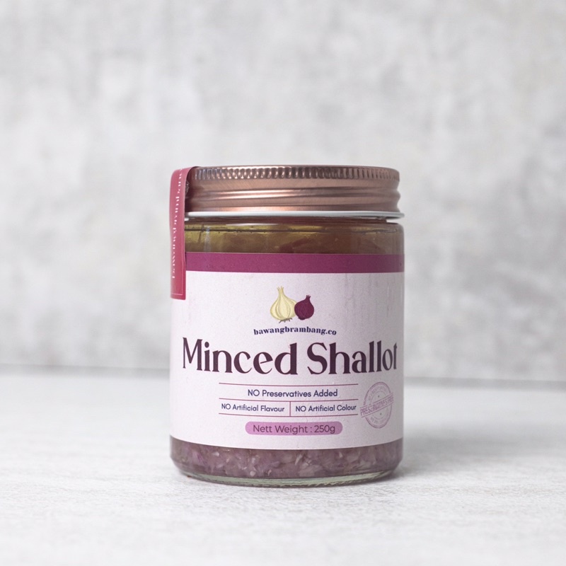 

Bawang Merah Cincang Dalam Minyak - Minced Shallot in Oil (250gr)