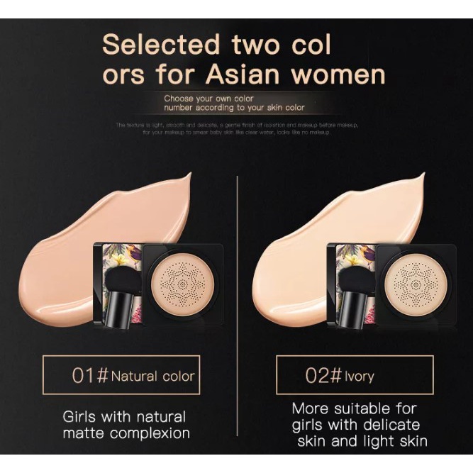 HARGA TERMURAH BEDAK GLOWING BB CUSHION HOUMAI x IMAGES BEAUTY CREAM MUSHROOM SUNISA HEAD AIR CUSHION CREAM