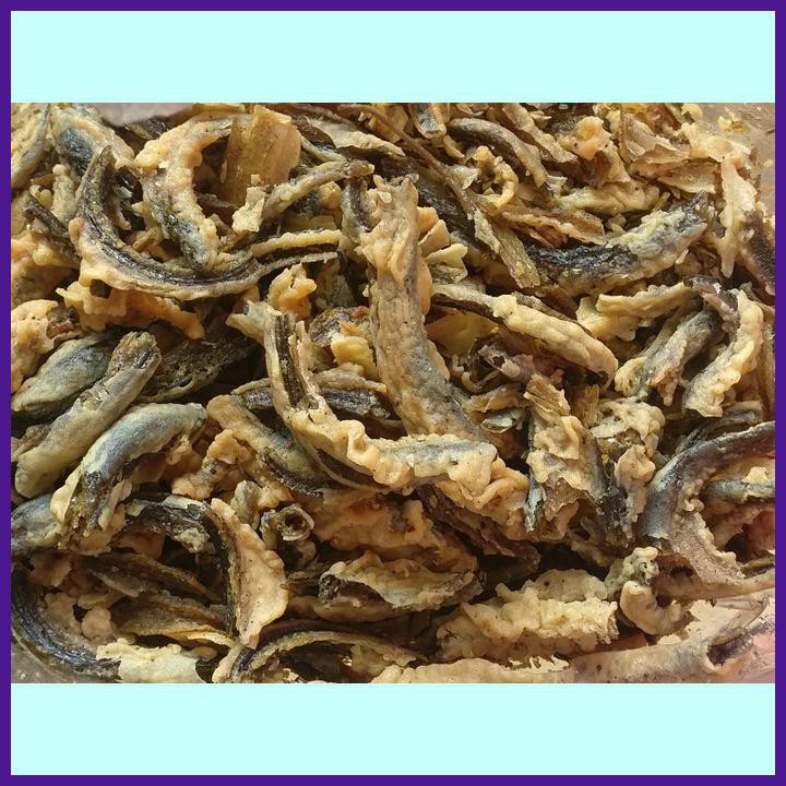 

IKAN BELUT CRISPY / IWAK / CAMILAN / KRISPI / KERUPUK / KERIPIK /SNACK