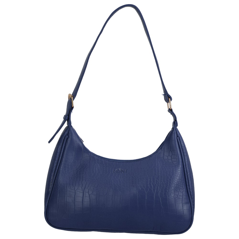 MYNT by Mayonette Boram Shoulder Bag Croco Vintage Bag Tas Wanita Terbaru 2021-Navy