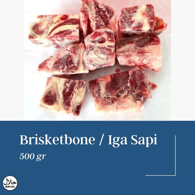 

Brisketbone / Iga Sapi 500 gr