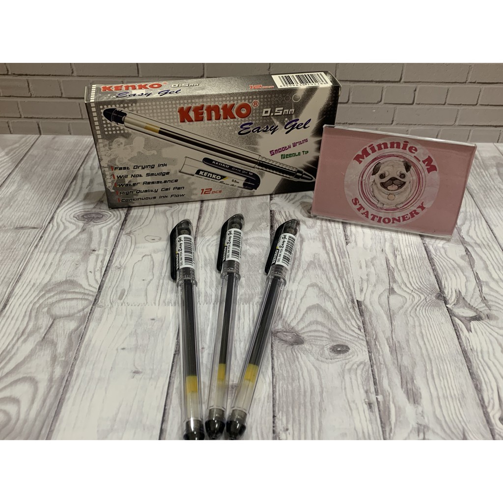 

Pulpen Easy Gel Kenko / Pulpen Pen Kenko Easy Gel 0,5mm satuan