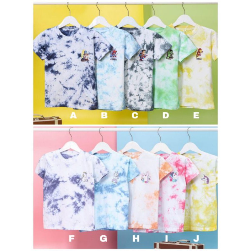 kaos tiedye unokids 1-7th