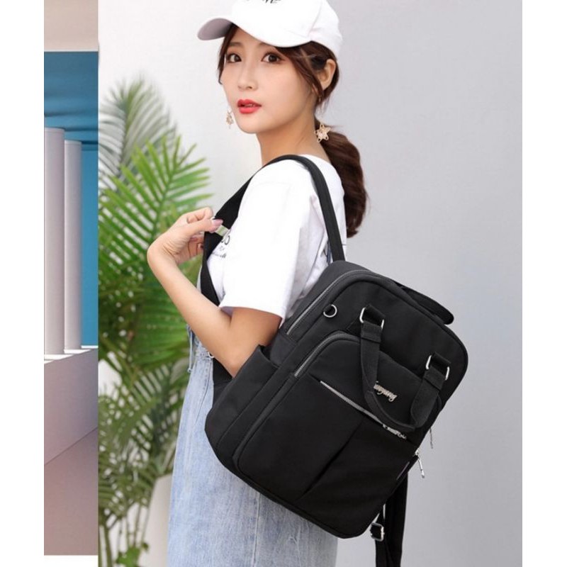 SKY- Baru Casual Ransel Wanita Backpack Stylish Fashion Wanita Terlaris Tas Ransel Model Korea