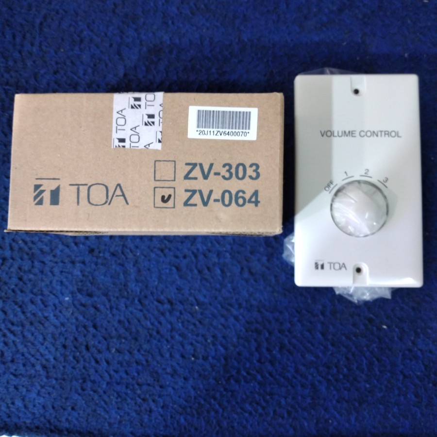 Volume Control TOA ZV-064 ZV064 ZV 064 TOA 6 WATT Volume Control Original
