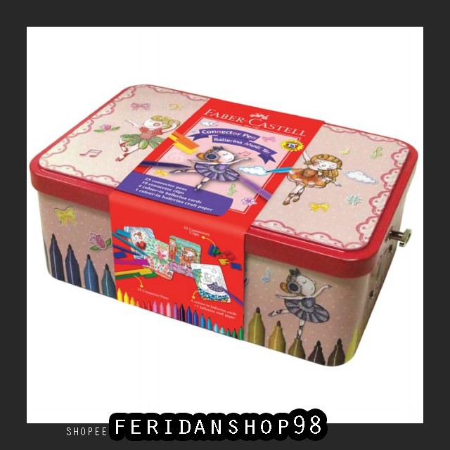 

BT169 FABER-CASTELL CONNECTOR PEN BEST BALLERINA MUSIC BOX BY FERIDANSHOP98