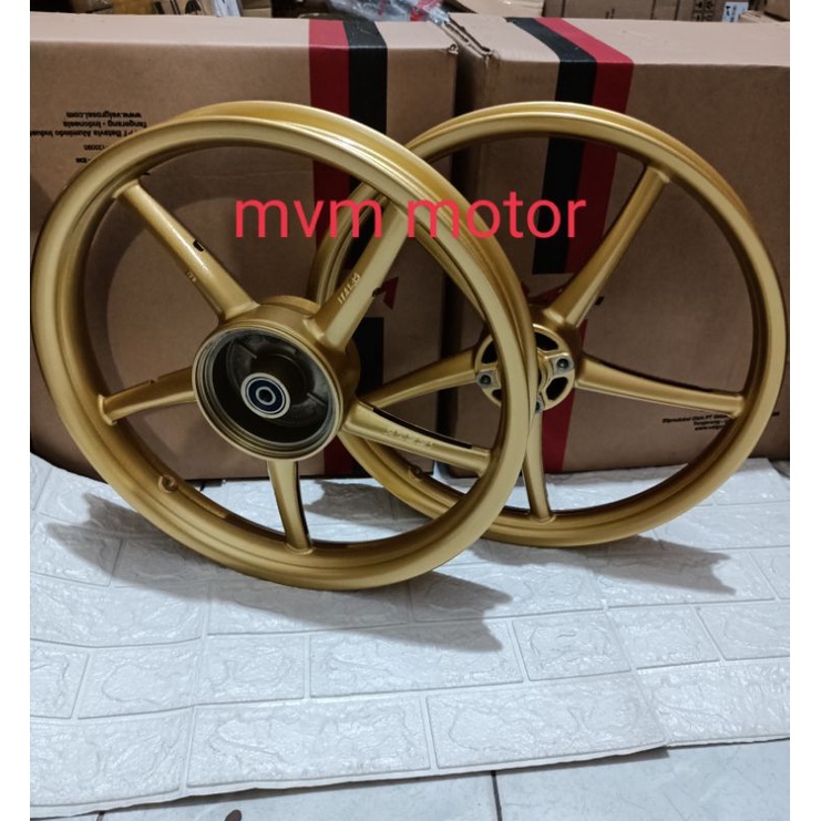 VELG RCB MOTOR YAMAHA FIZR VEGA LAMA JUPITER VELG RACING MOTOR YAMAHA ROSSI MODEL RCB SEPASANG PROMO