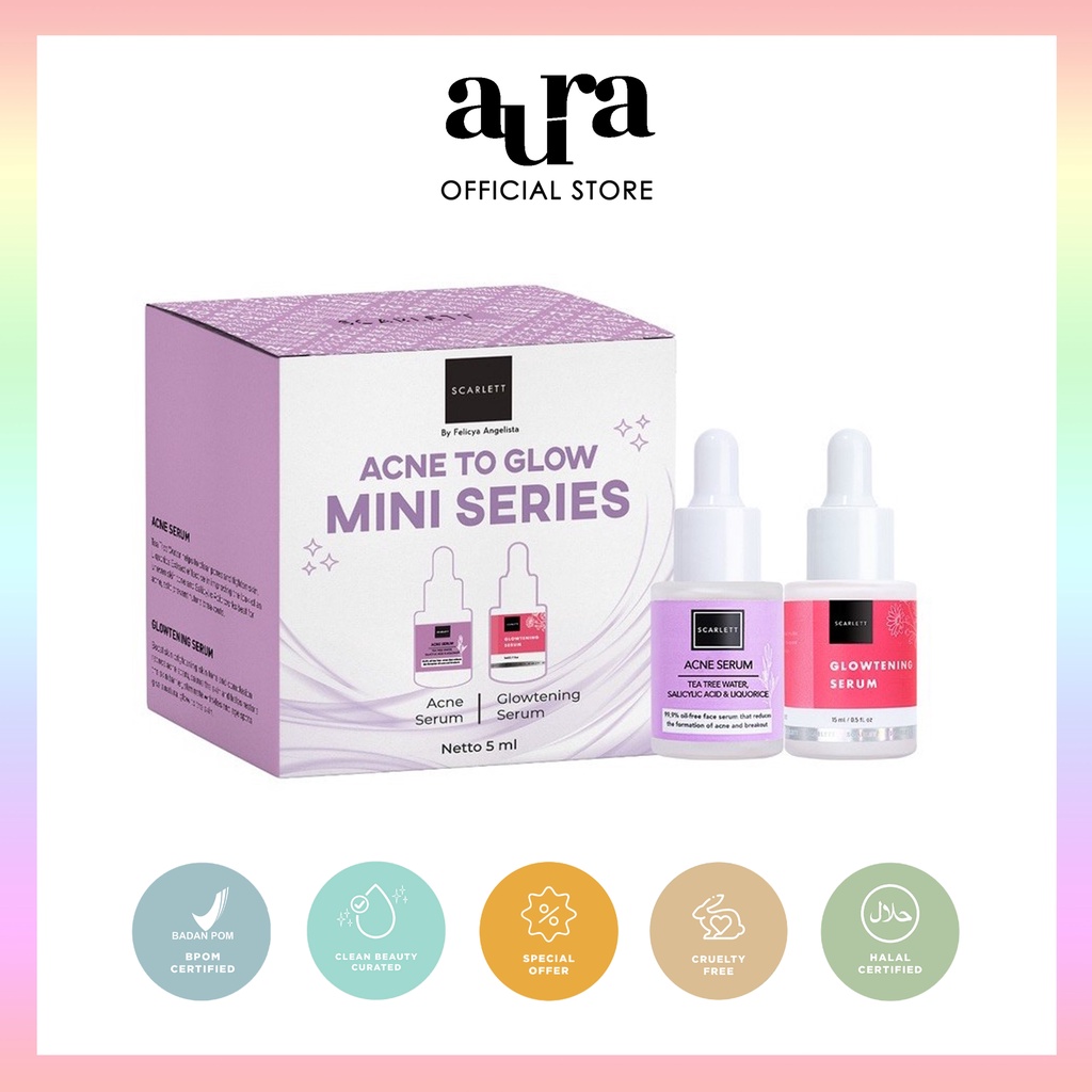 SCARLETT - ACNE TO GLOW MINI SERIES SERUM