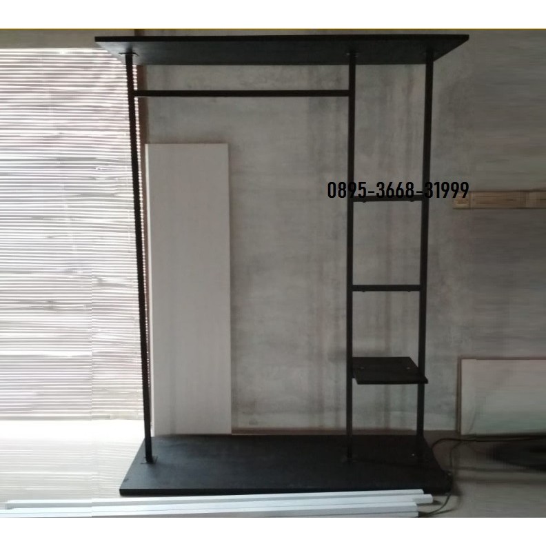 Gantungan Baju Custom/ Gantungan Baju Dari Besi/ Gantungan Baju Etalase