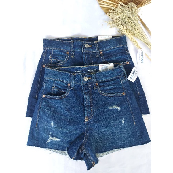 OLD NAVY HIGHWAIST SHORT DENIM/HOTPAN JEANS(BIGSIZE AVAILABLE)