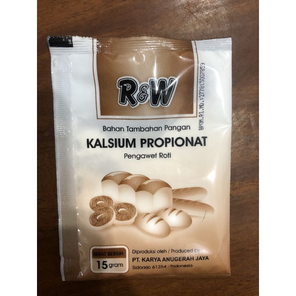 

Kalsium Propionat (Pengawet Roti) 15gr