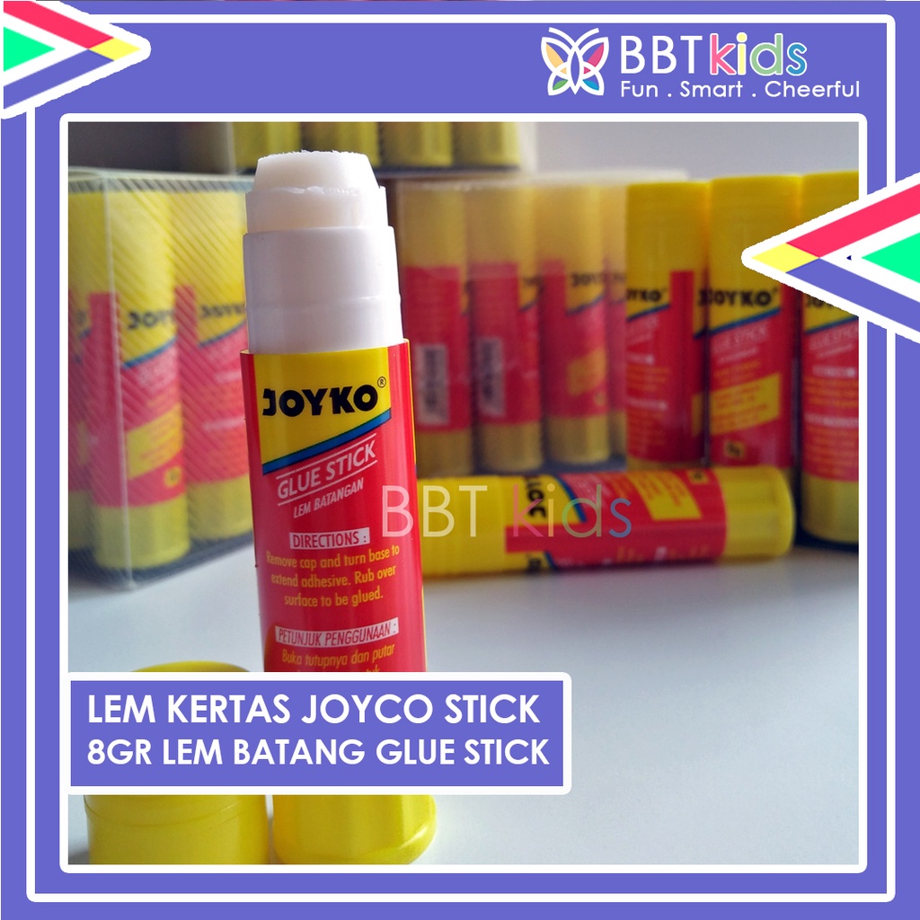 LEM KERTAS ANAK JOYCO STICK 8GR LEM BATANG GLUE STICK MENEMPEL