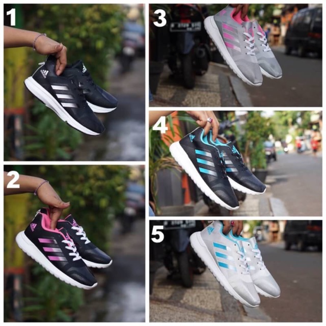 PROMO SALE  SEPATU KETS WANITA ADIDAS CLOUDFOAM