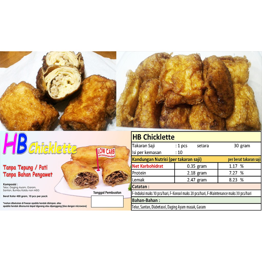 

HB Chicklette - Sosis Solo