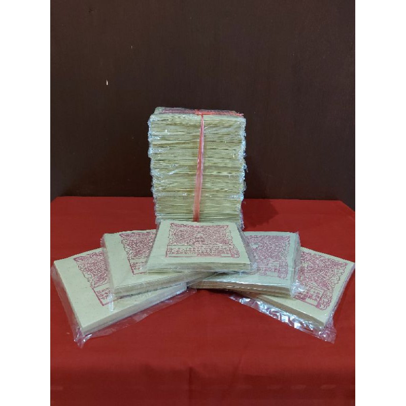 

Kertas Sembahyang Kertas Wong Sen/Ong Sen 1 Bal Isi 15 pcs