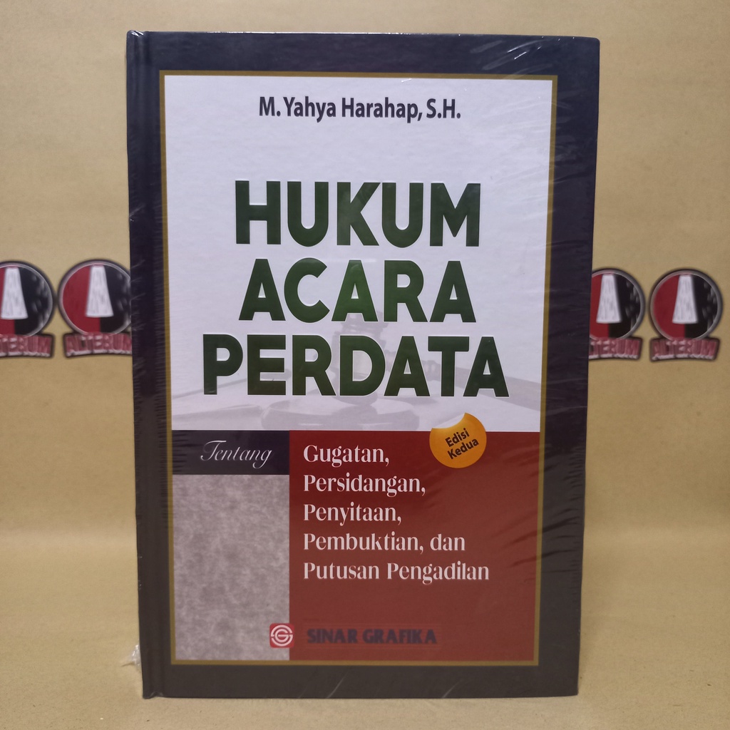 Jual Buku Hukum Acara Perdata Edisi Kedua - Yahya Harahap - SG | Shopee ...