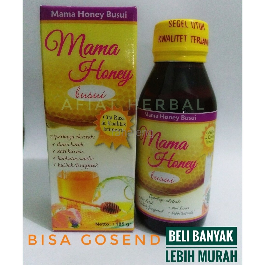 

MAMA HONEY - MADU IBU MENYUSUI - Madu pelancar Asi