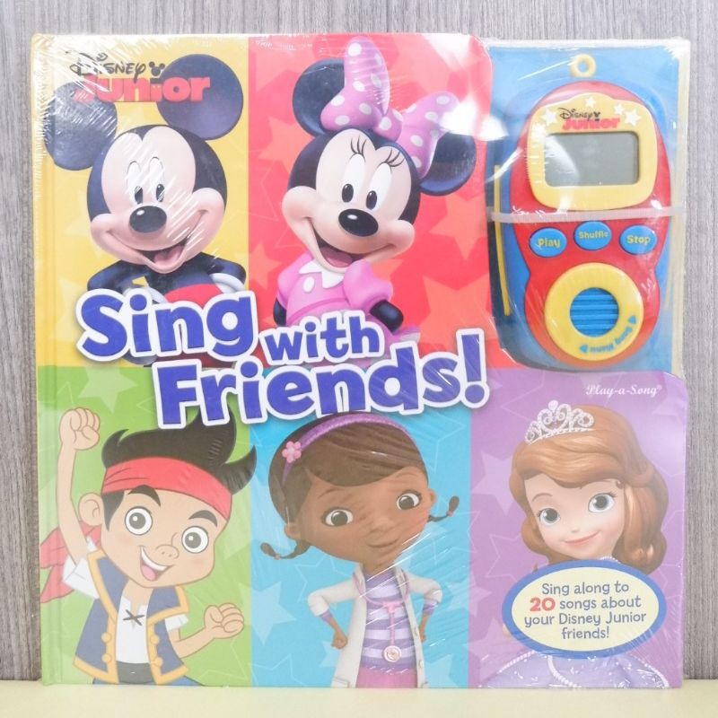 Disney Junior : SING WITH FRIENDS (Digital Music Player with 20 songs to sing along)