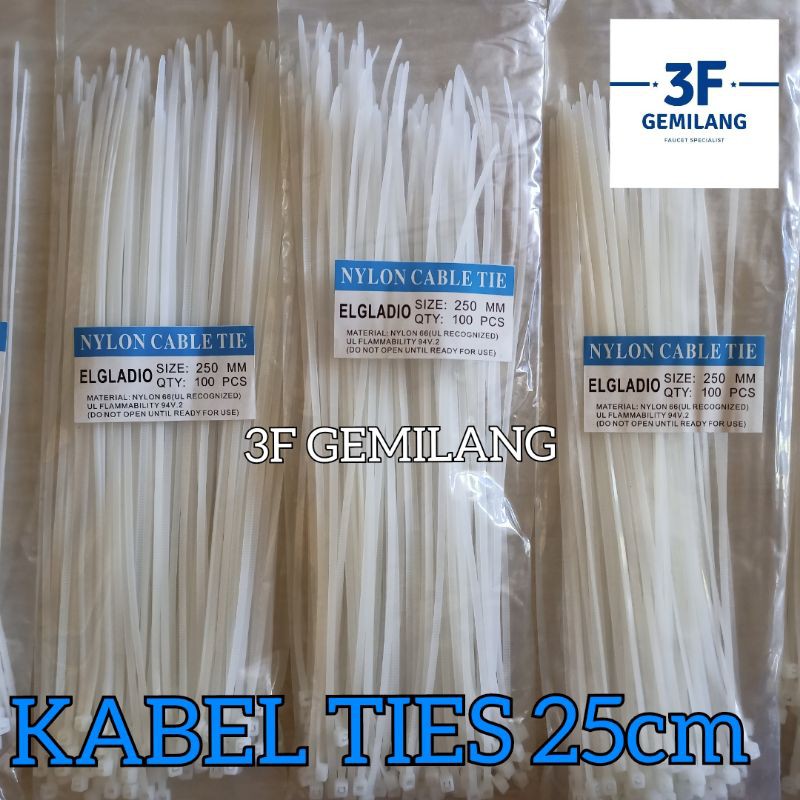 Kabel Ties 20cm/25cm/30cm