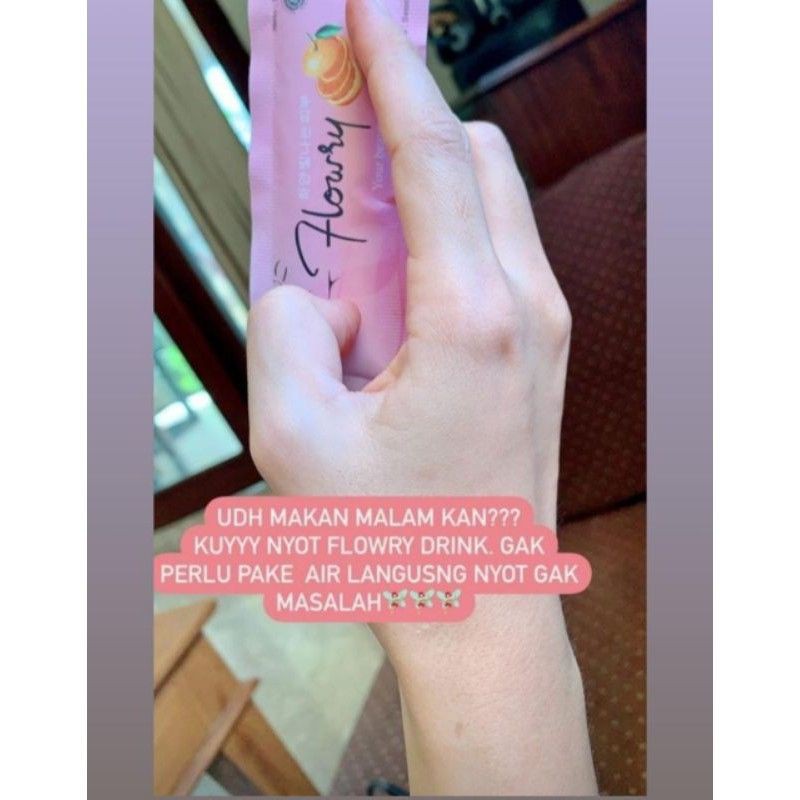 

DISTRIBUTOR RESMI FLOWRY DRINK BY. ORYNRIANTI