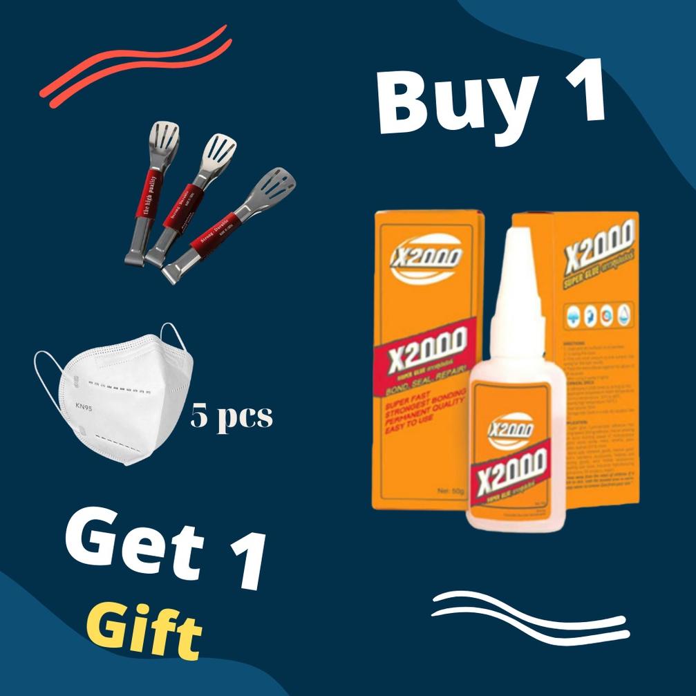 

[KODE DCR7A] Lem X2000 lem super perekat kuat untuk semua bahan dan tahan air