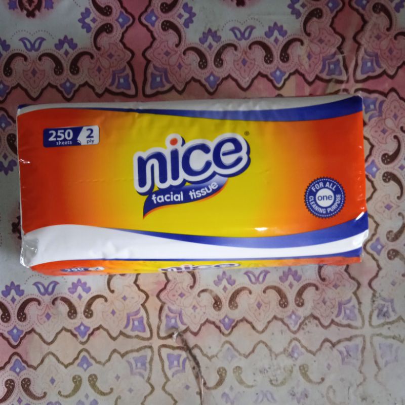 Tissue nice facial 250 sheet 2 ply tisu wajah ekonomis
