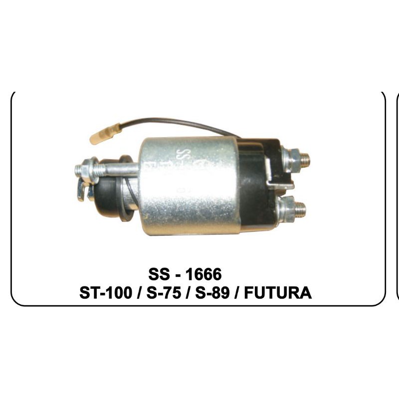 solenoid switch starter st-100 s75 s89 futura ss-1666 ss1666