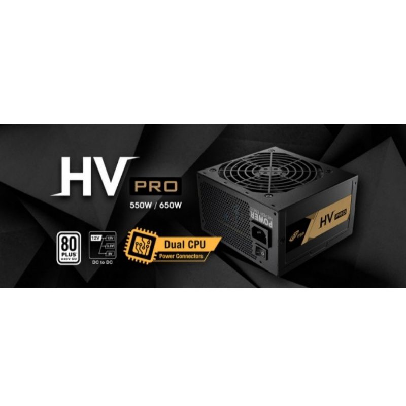 PSU FSP HV PRO 550W 85+ pure Power Suply Garansi Resmi