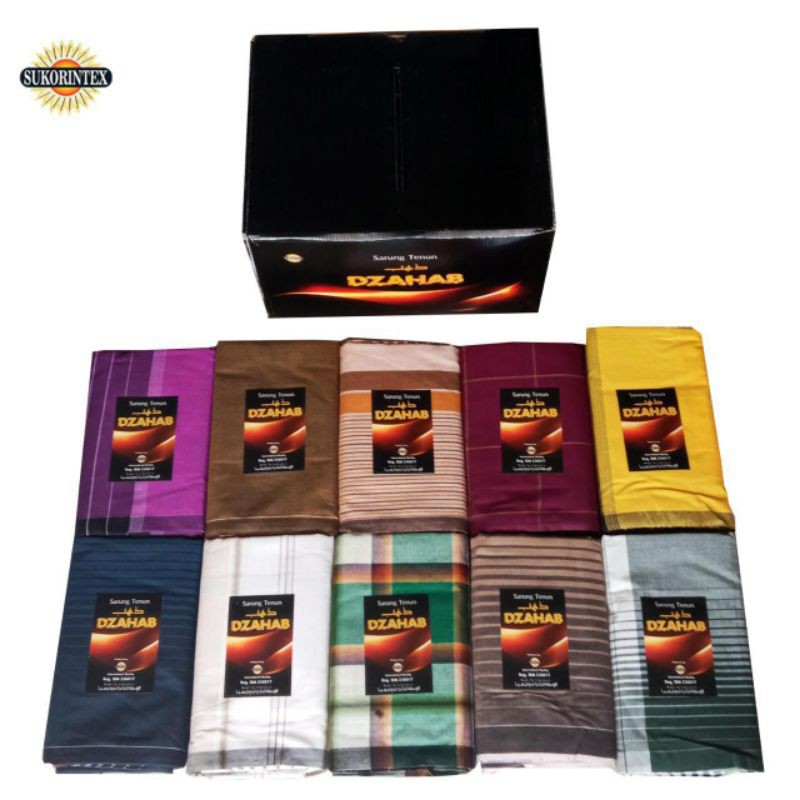 Dzahab Sarung Tenun Grosir 10pcs