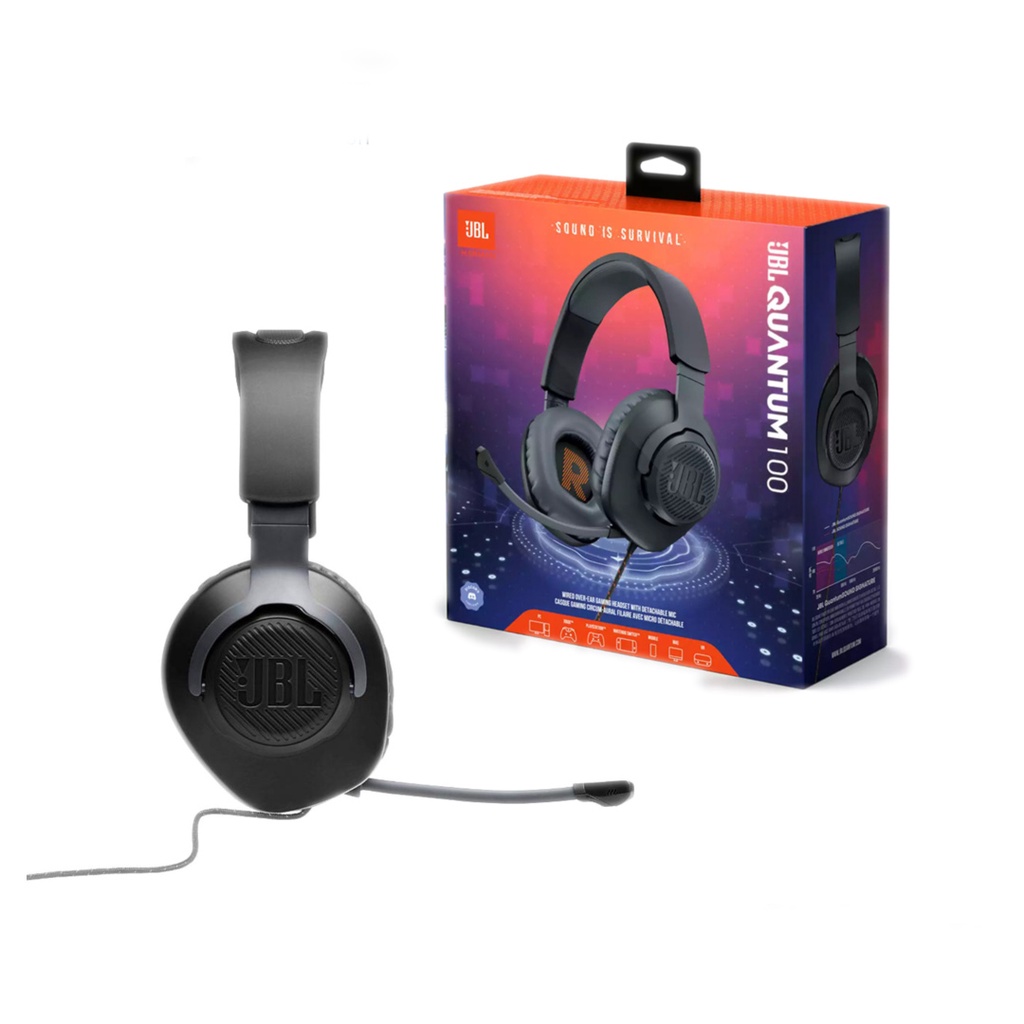 Headset Gaming JBL QUANTUM 100 Black