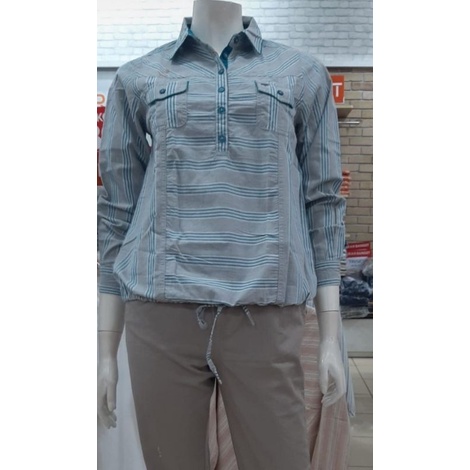 Kemeja wanita kerut original TRISET