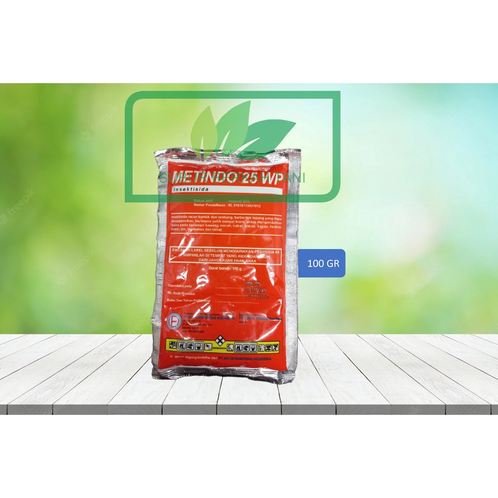 insektisida metindo 25wp 100 gram