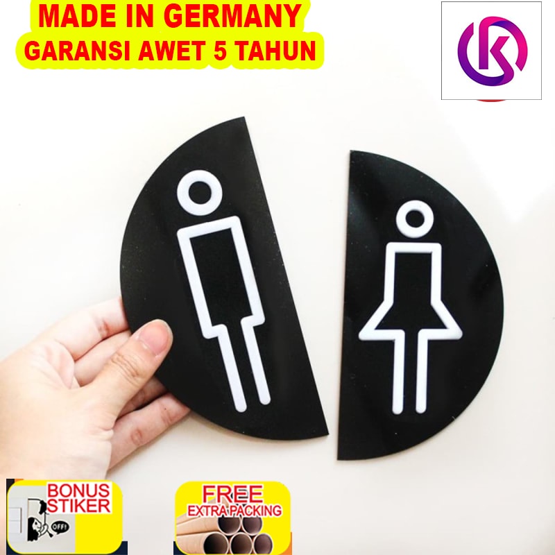 

Grosir Sign Board Akrilik Timbul cakep | Toilet | Acrylic Signage